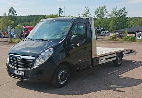 Biltransportbil Opel Movano stulen i Gävle